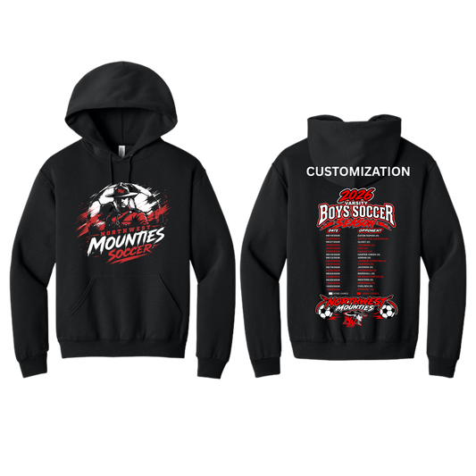 NW Mounties Varsity Soccer Hoodie
