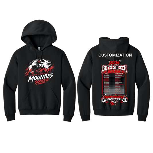 NW Mounties JV Soccer Hoodie