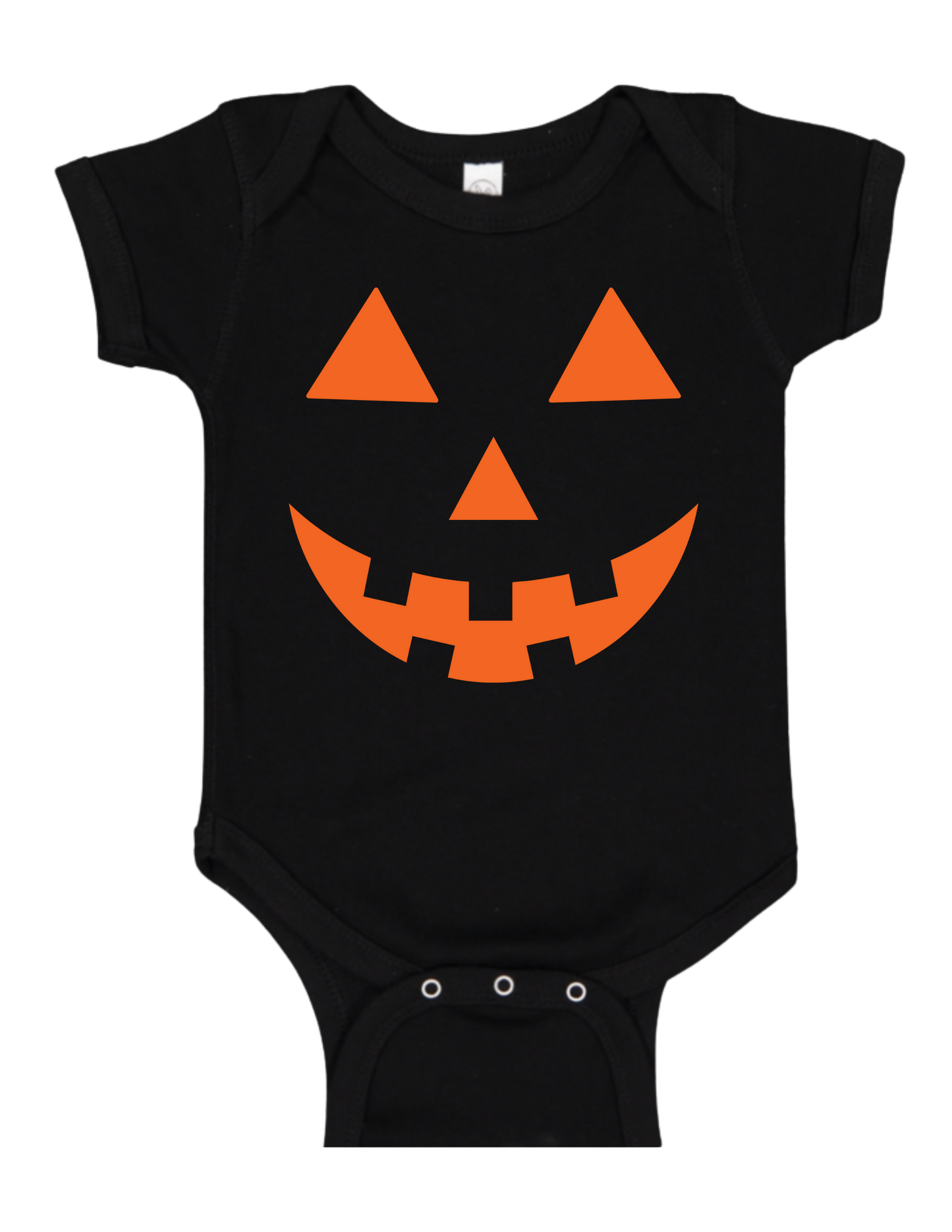 Pumpkin Face Onesie
