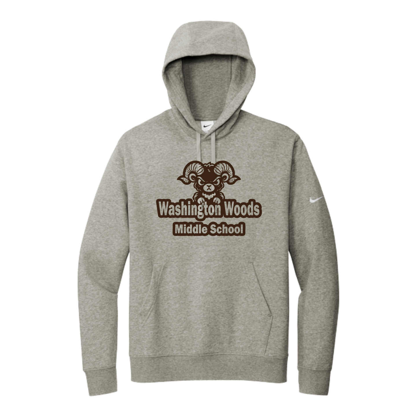 Washington Woods Swoosh Sleeve Hoodie (Nike)