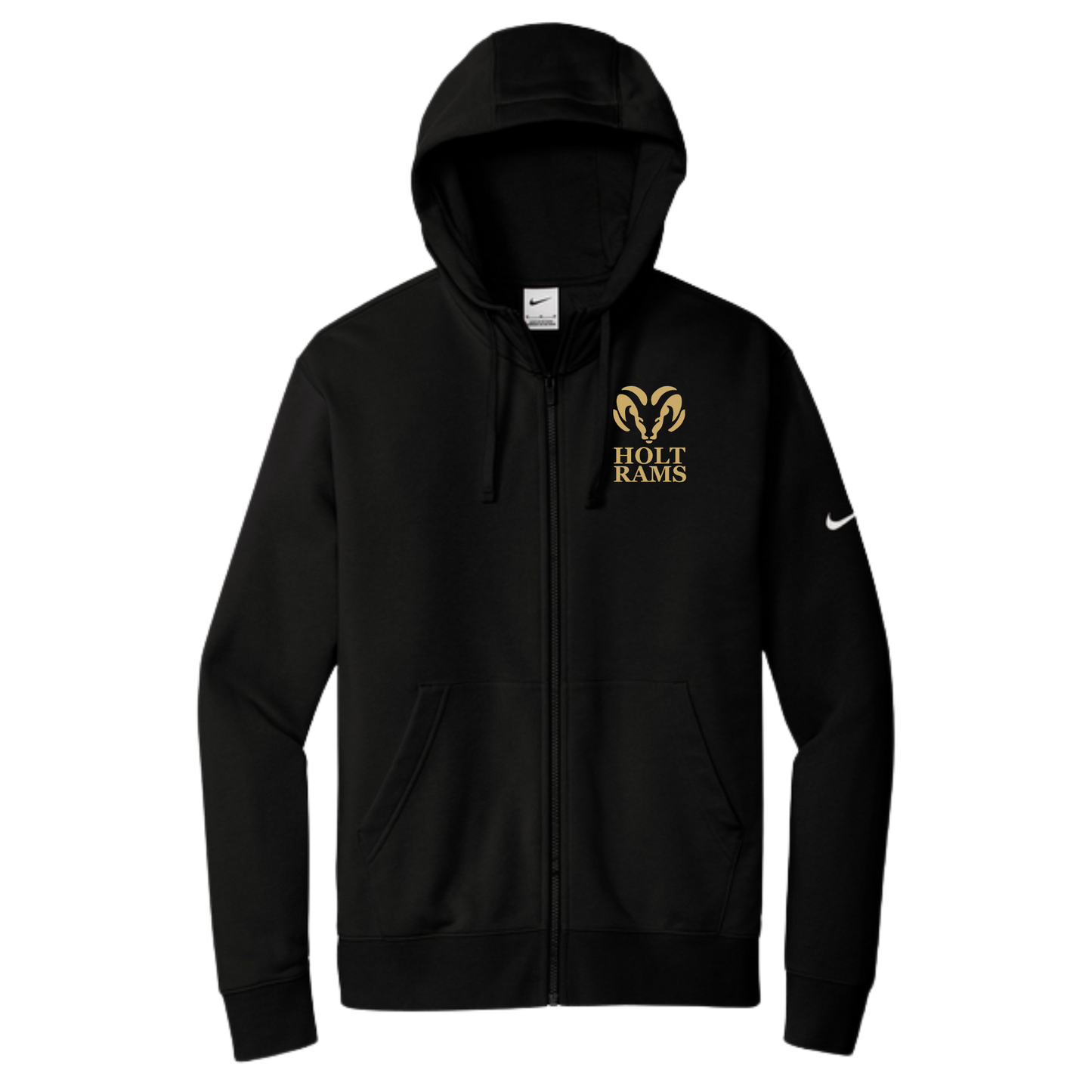 Holt Rams Swoosh Sleeve Full-Zip Hoodie (Nike)