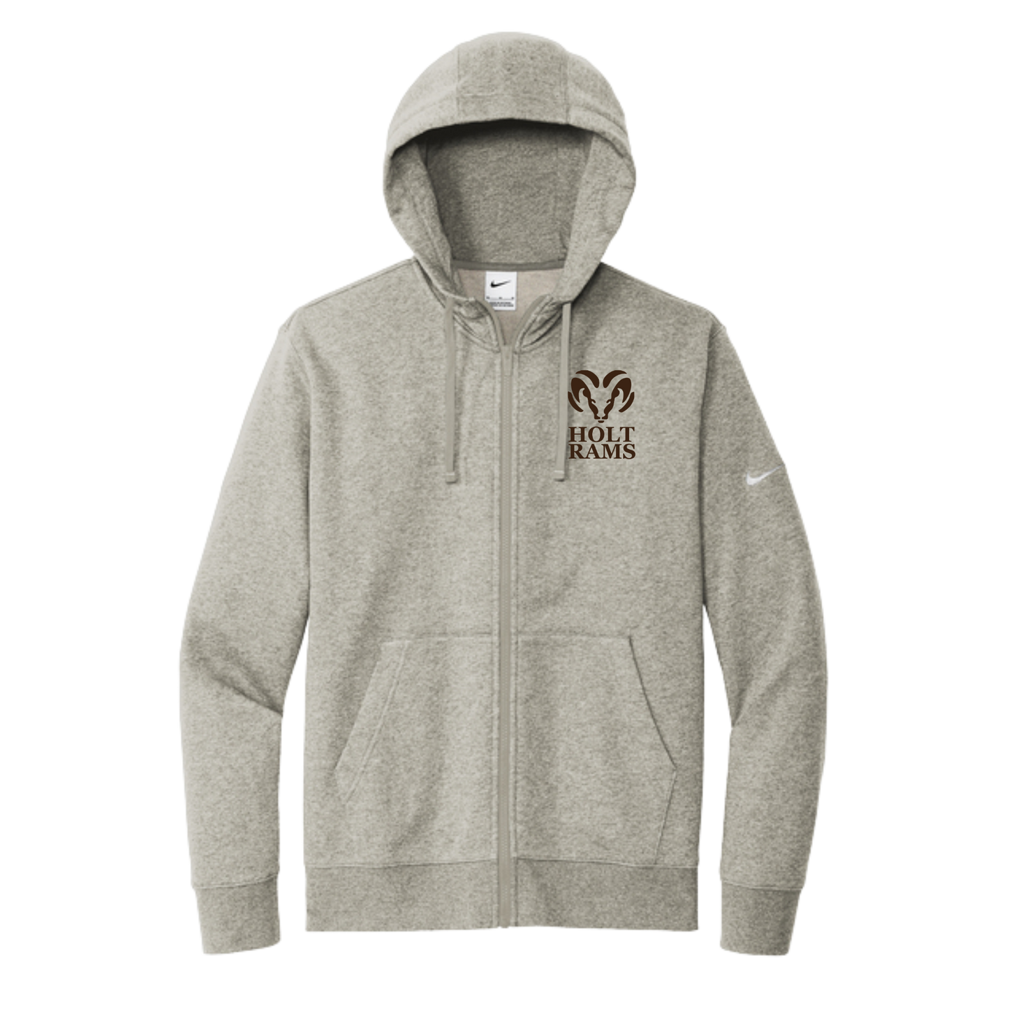 Holt Rams Swoosh Sleeve Full-Zip Hoodie (Nike)