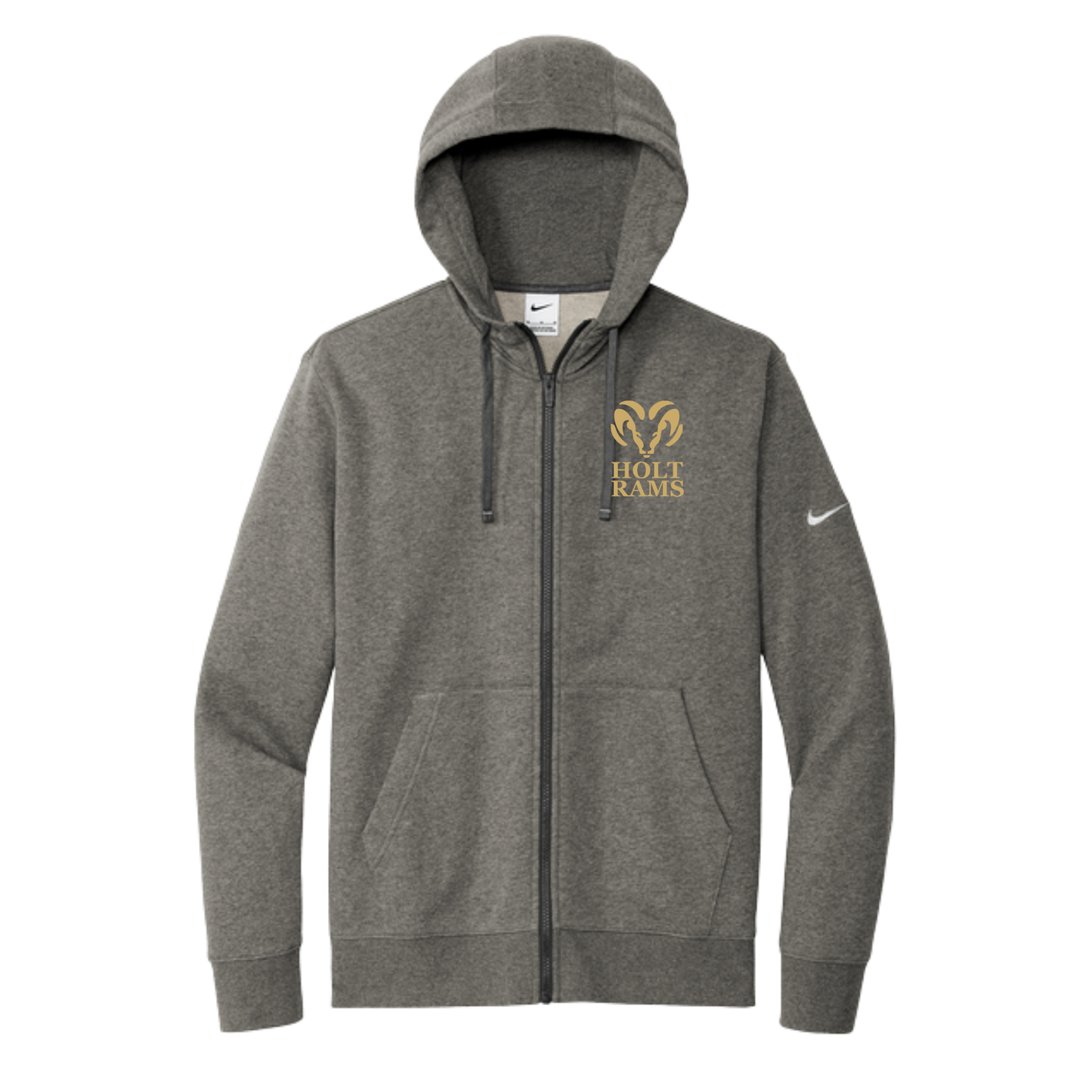 Holt Rams Swoosh Sleeve Full-Zip Hoodie (Nike)