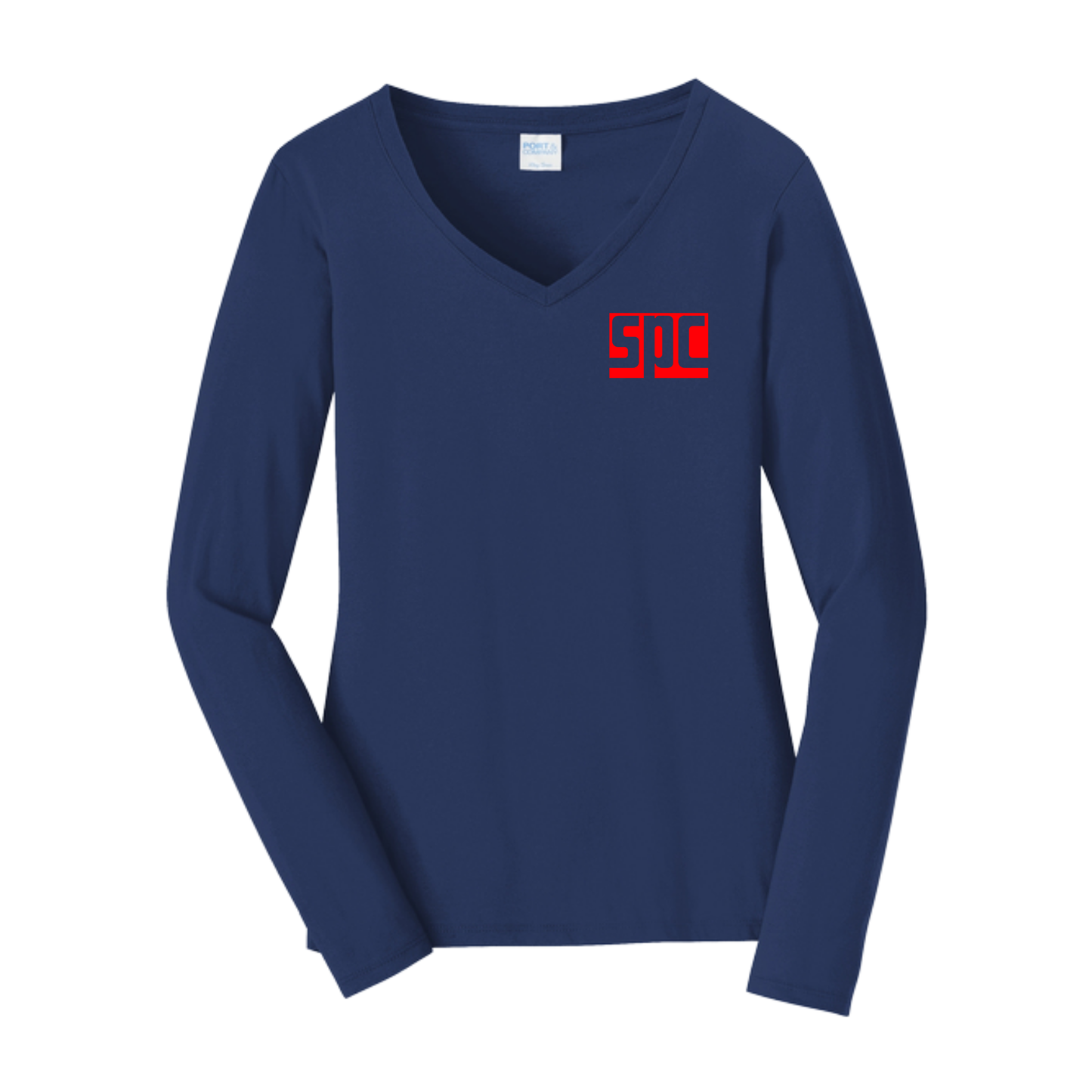 SPC Women's Long Sleeve V-Neck