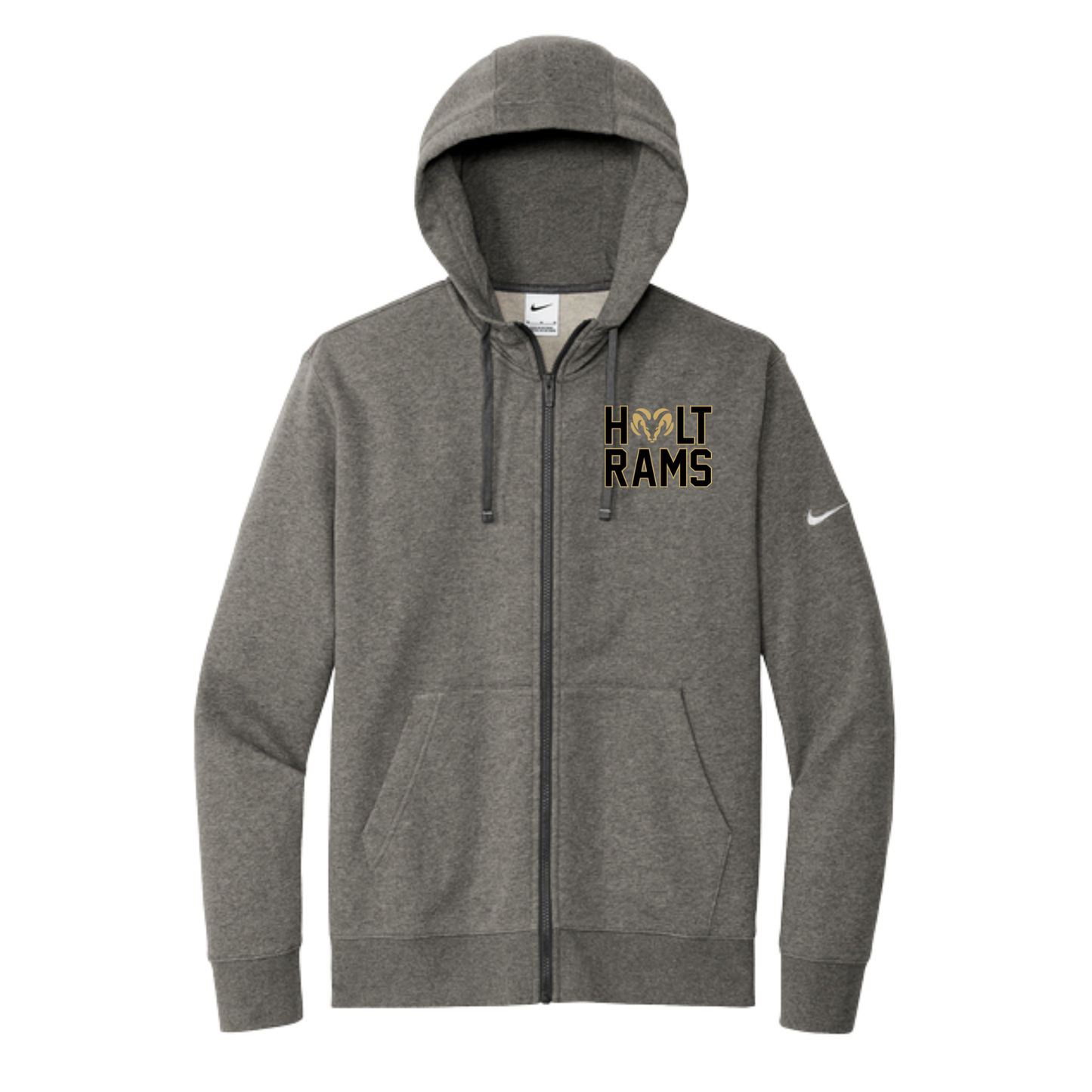 Holt Rams Swoosh Sleeve Full-Zip Hoodie (Nike)