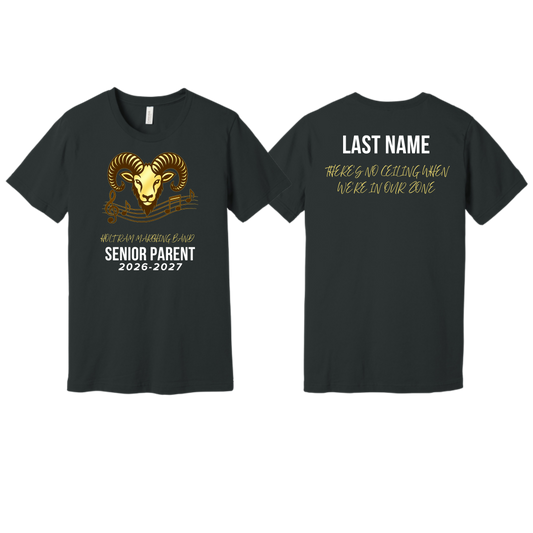 Holt Marching Band Senior Parent T-Shirt