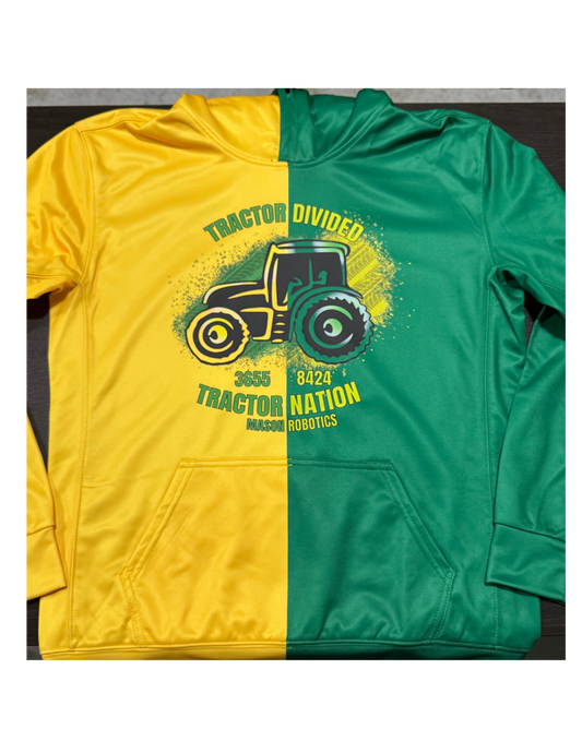 Tractor Divided Hoodie
