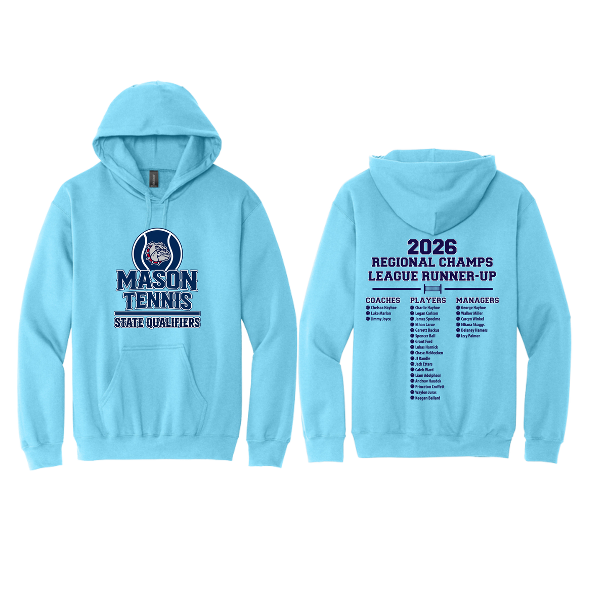 Tennis State Champ 2026 Hoodie