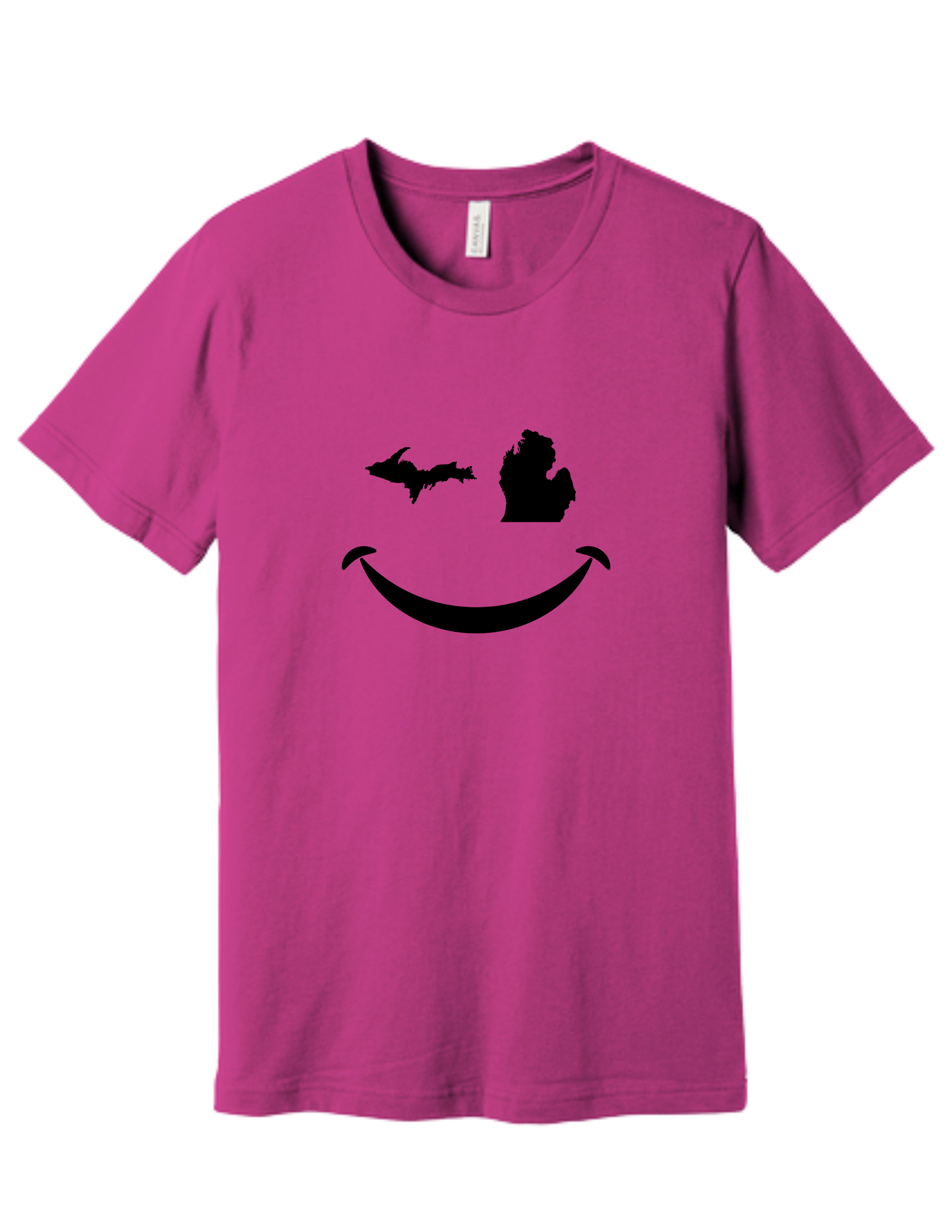 Michigan Smiley Face T-Shirt