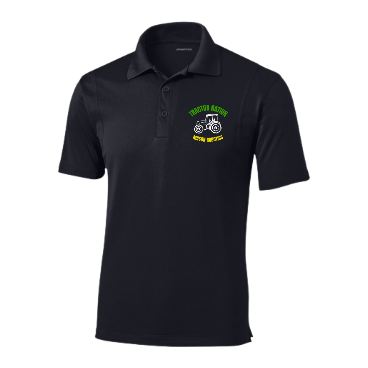 Tractor Nation Embroidered Polo