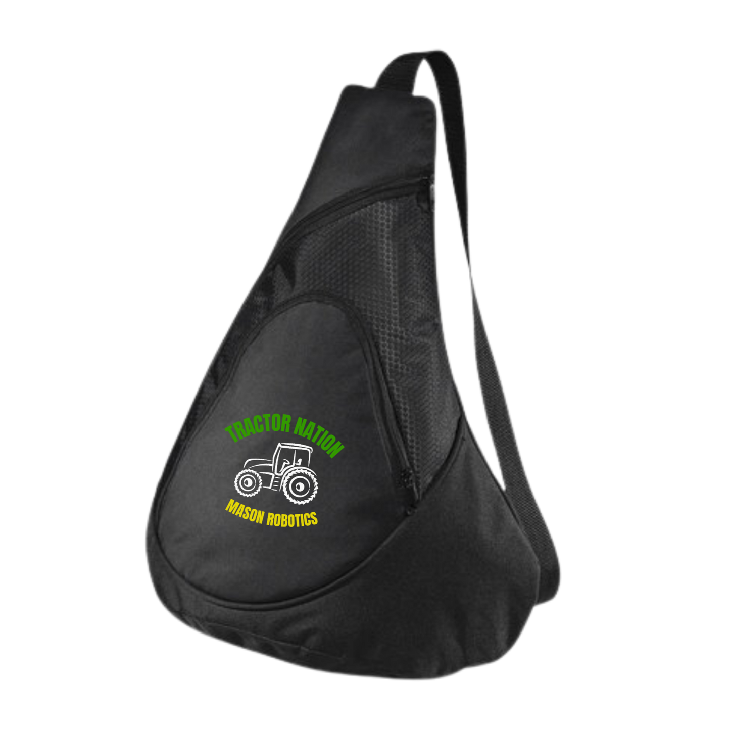 Tractor Nation Embroidered Sling Bag